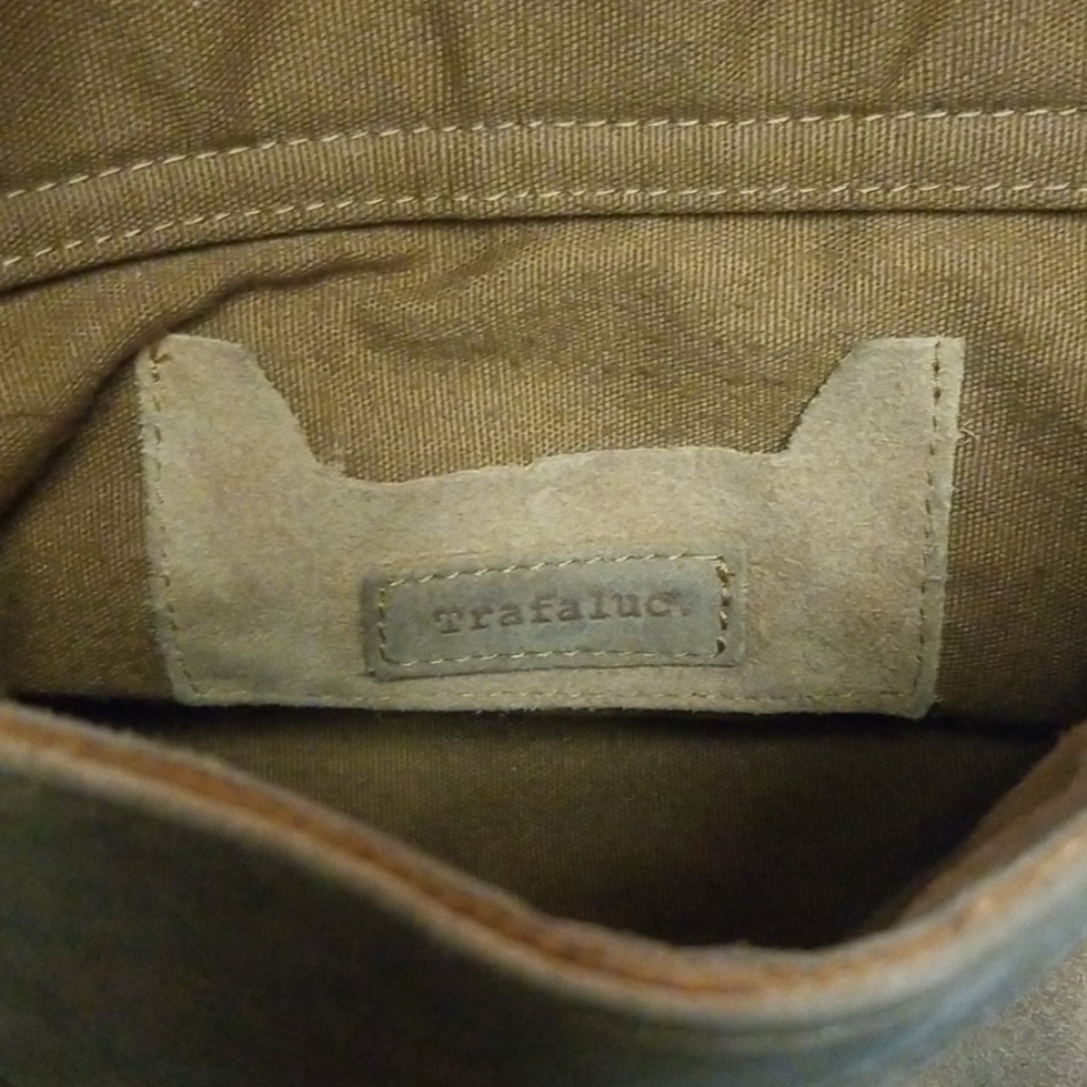 Zara suede leather fringe crossbody bag Trafaluc - Picture 5 of 7